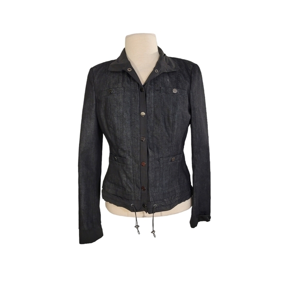 Worth Dark Indigo Denim Jacket - Picture 1 of 6